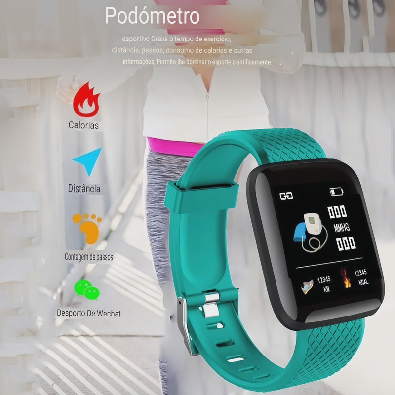 Smart Watch 116Plus Masculino e Feminino