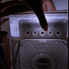 Ventilador Umidificar portátil