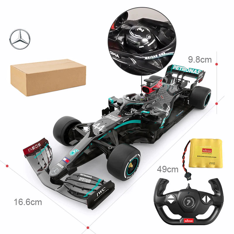 1:18 Mercedes-AMG W11 Fórmula 12