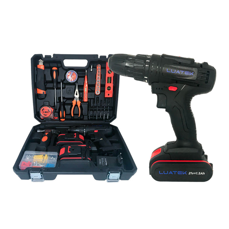 Kit de Ferramenta com Parafusadeira [21V]