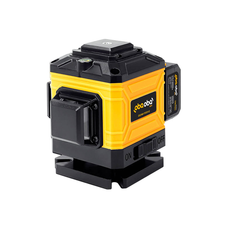 Nível Laser 12 Linhas Luz Verde 3D Recarregável Autonivelante