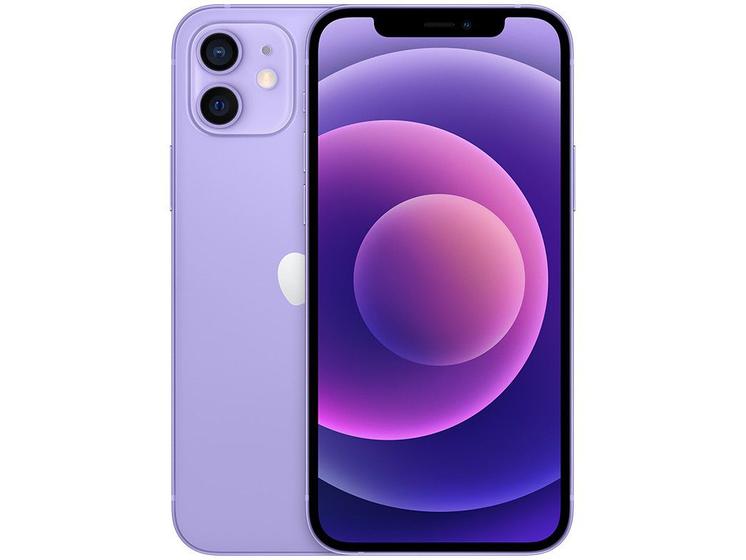 iPhone 12 Apple Tela de 6,1”, Câmera Dupla de 12MP, iOS
