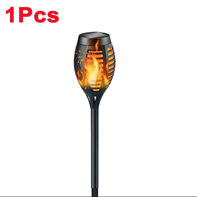 Luz Tocha Solar Aquafire à Prova d'Água IP65