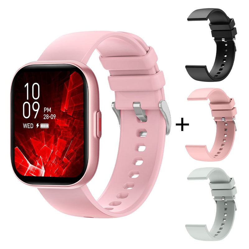 Relógio Smartwatch COLMI P68 tela 2.04'' AMOLED 100 Modos de esporte Bateria de 7 Dias