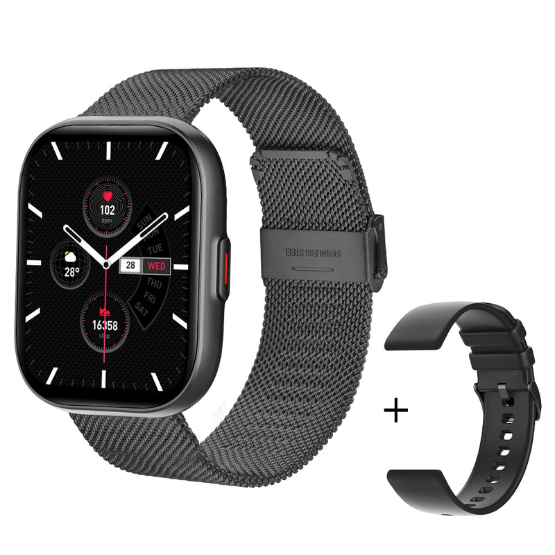 Relógio Smartwatch COLMI P68 tela 2.04'' AMOLED 100 Modos de esporte Bateria de 7 Dias