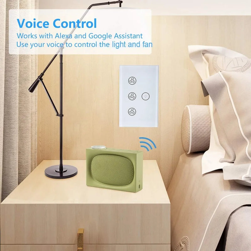 Interrupor de Ventilador WiFi Smart