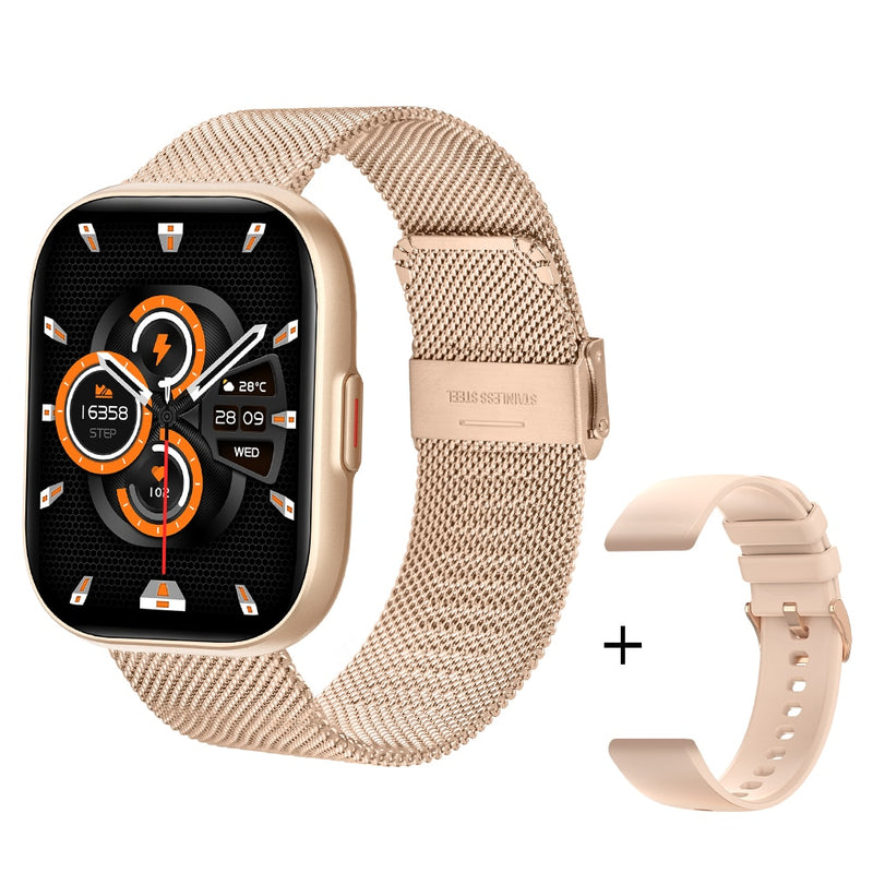 Relógio Smartwatch COLMI P68 tela 2.04'' AMOLED 100 Modos de esporte Bateria de 7 Dias