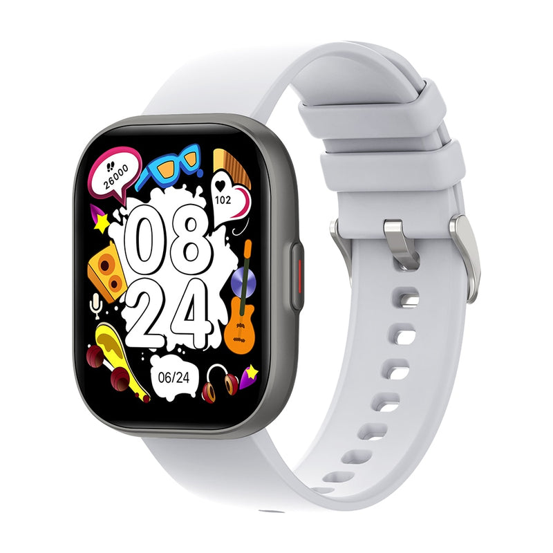 Relógio Smartwatch COLMI P68 tela 2.04'' AMOLED 100 Modos de esporte Bateria de 7 Dias