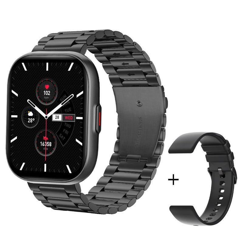 Relógio Smartwatch COLMI P68 tela 2.04'' AMOLED 100 Modos de esporte Bateria de 7 Dias