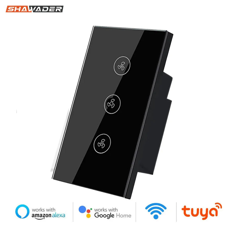 Interruptor smart de ventilador de teto  (Alexa/Google Home)