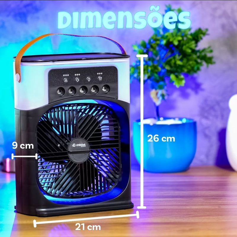Ventilador Umidificar portátil