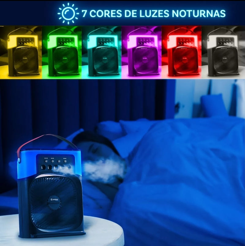 Ventilador Umidificar portátil