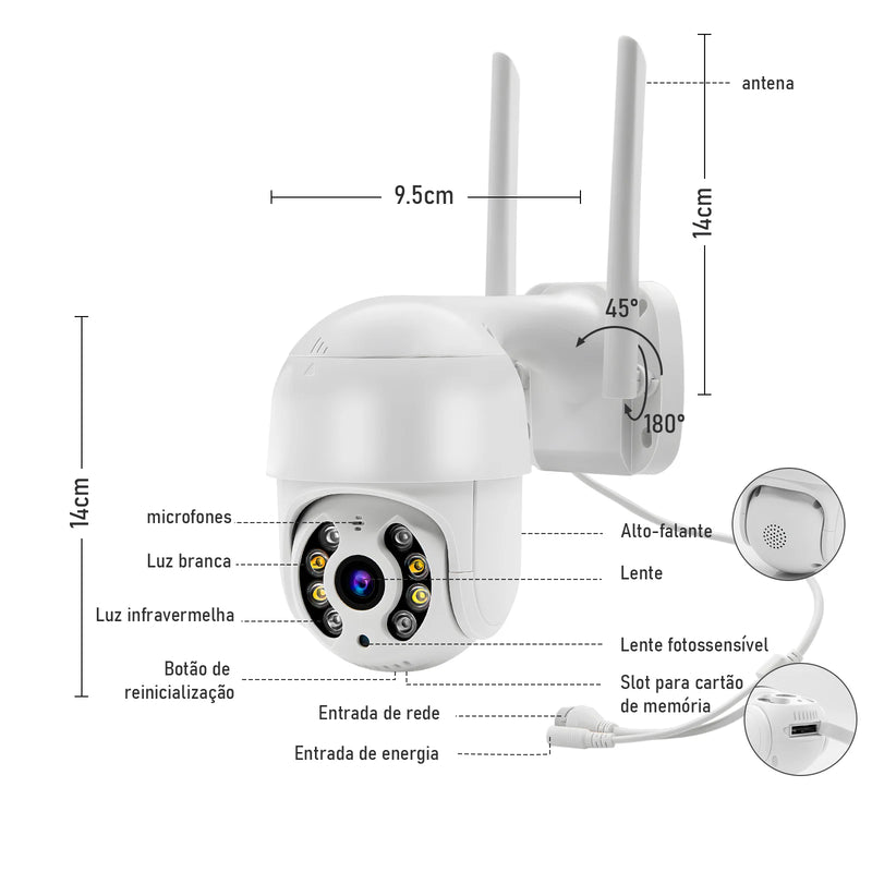 Camera Wifi a prova d'água