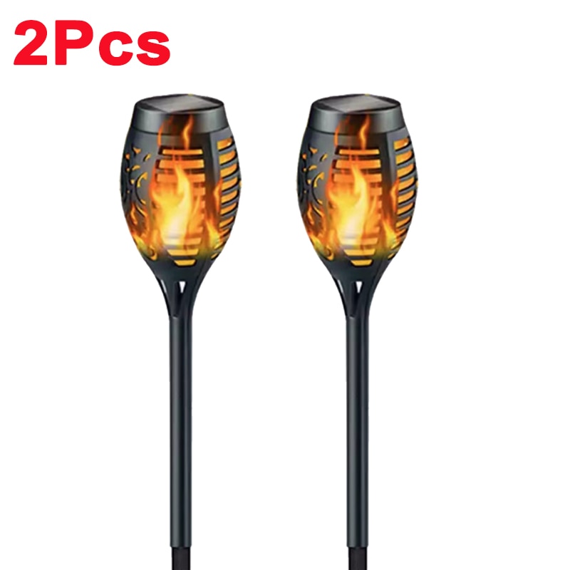 Luz Tocha Solar Aquafire à Prova d'Água IP65