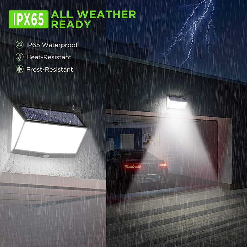 Luz solar LED 100/138/208/468/LEDs