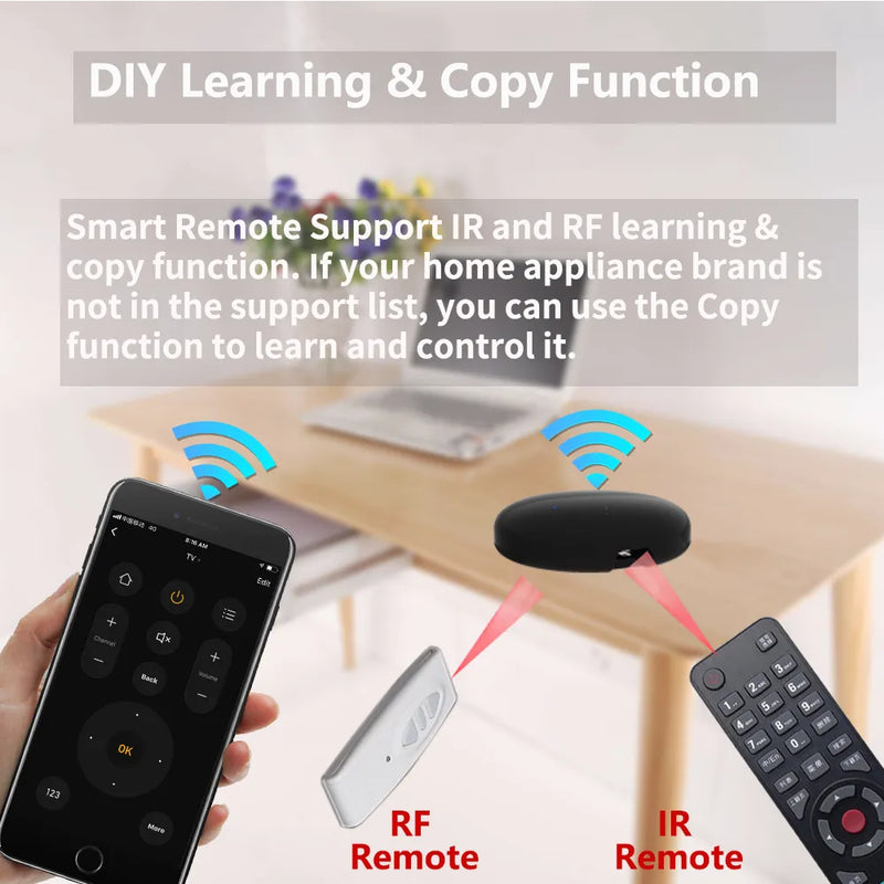 Controle Remote WiFi Smart IR FR Alexa,Google Home