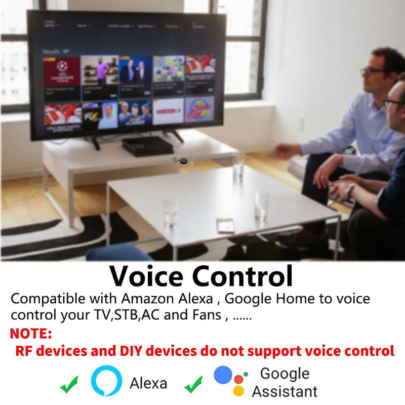 Controle Remote WiFi Smart IR FR Alexa,Google Home