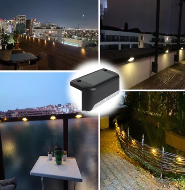- Luminária Solar_Deck Para Jardim