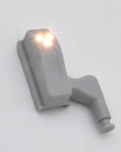 Luz de dobradiça LED luz de gabinete de toque inteligente