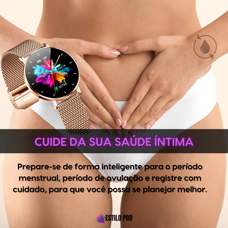 SmartWatch Feminino Elegance