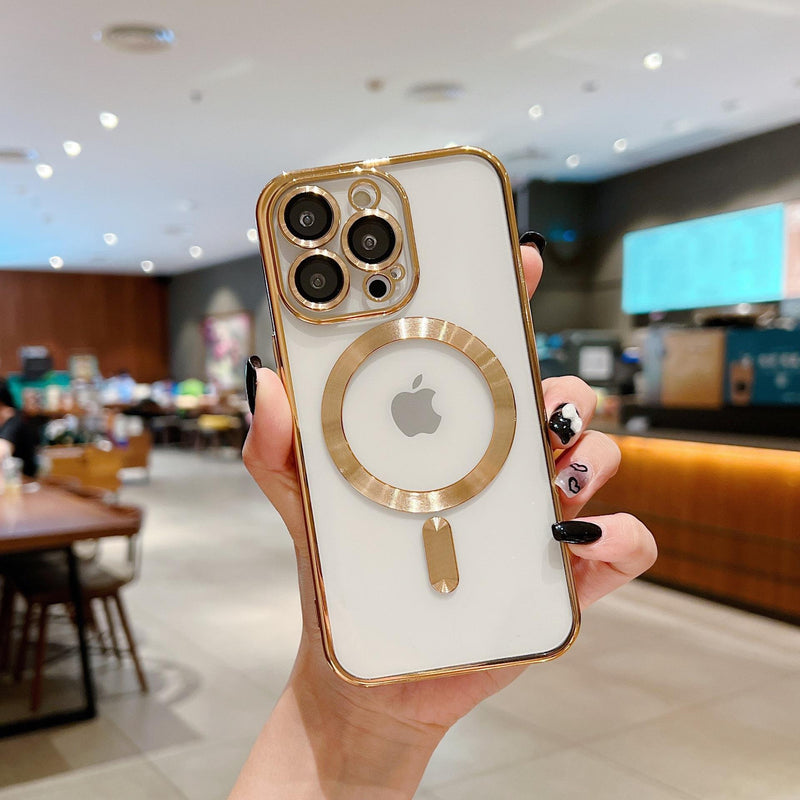 MagCase® | Silicone Premium & Borda Metálica
