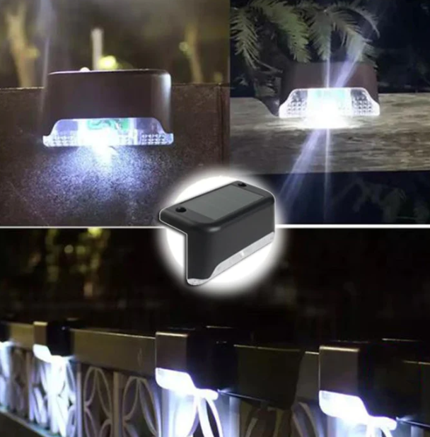 - Luminária Solar_Deck Para Jardim