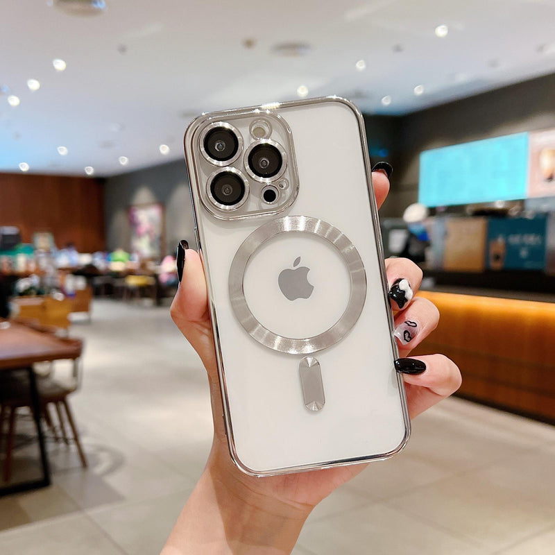 MagCase® | Silicone Premium & Borda Metálica