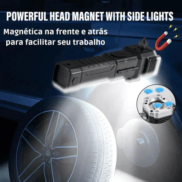 Lanterna Tática Indestrutível 4 em 1 - Ultra Potência + FRETE GRÁTIS