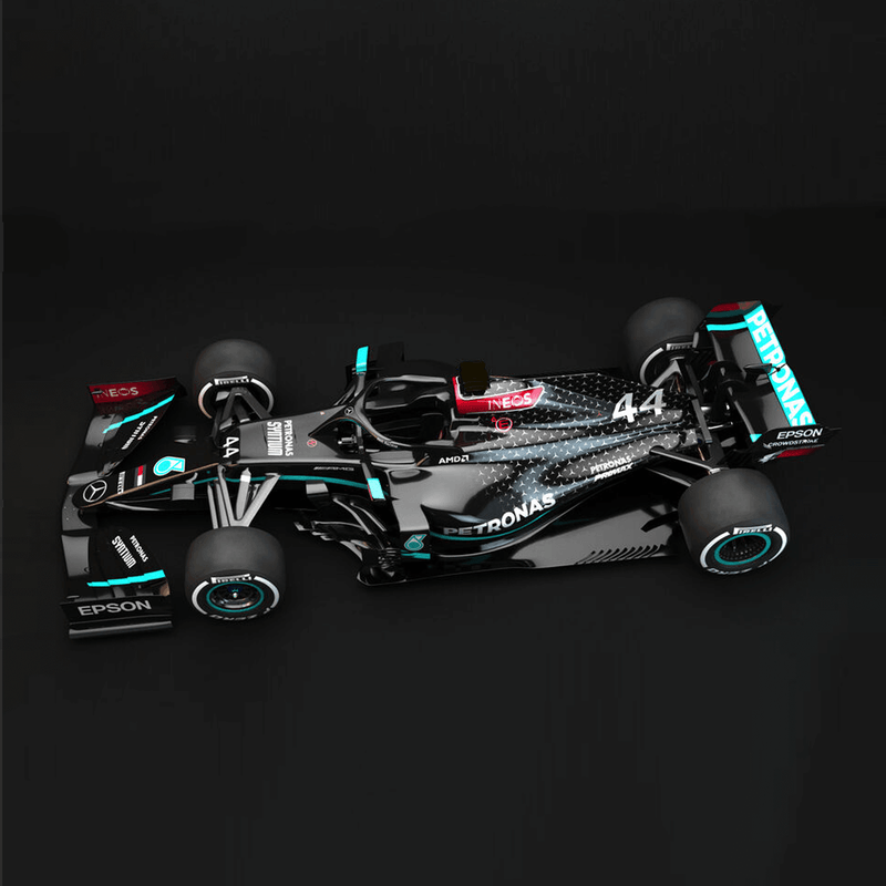 1:18 Mercedes-AMG W11 Fórmula 12
