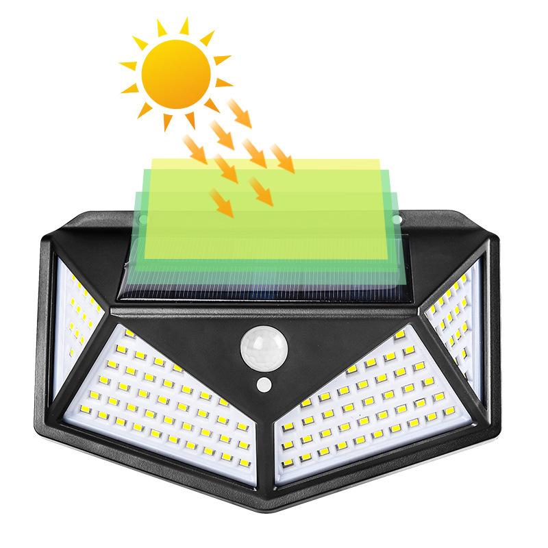 Luz solar com sensor de movimento