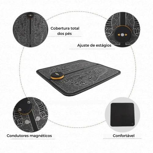 Massageador Para os Pés - Confort Max - JED ELETRÔNICOS TENDÊNCIAS 