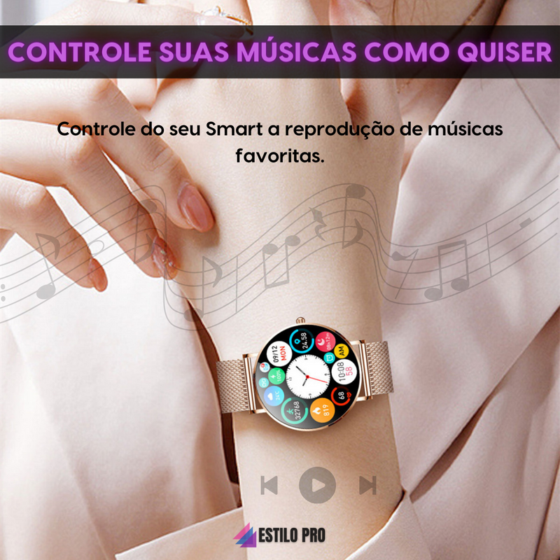SmartWatch Feminino Elegance