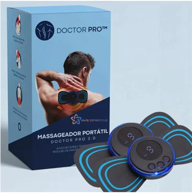 DoctorPro™ 3.0 - Massageador Portátil para Dores e Inchaços