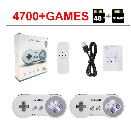 Comércio exterior novo produto SF900 console de jogos TV conso de jogos de rua de 16 bits embutidleo 1500/4700 jogos suportam um envio direto