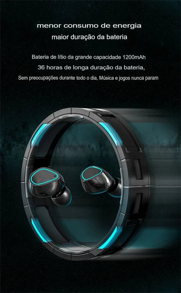HF Fone Power TWS 5.2 2023 Prova D' Água
