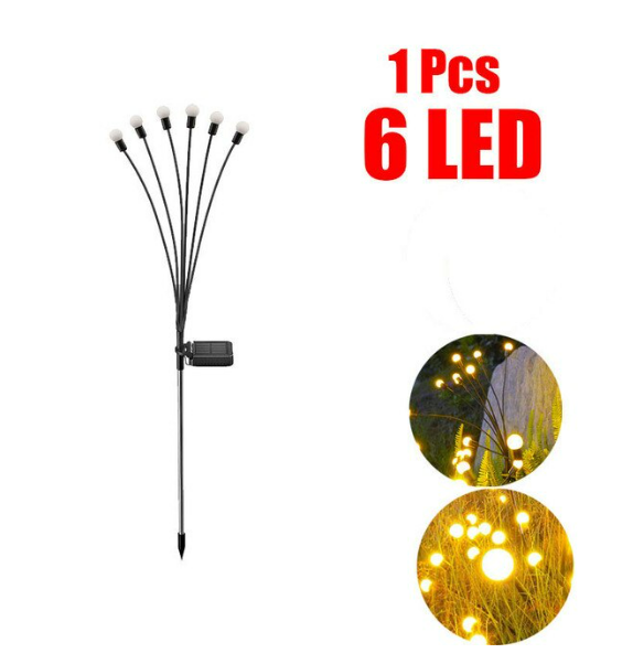 Luz Solar de Led Efeito Vagalume - LumiGarden