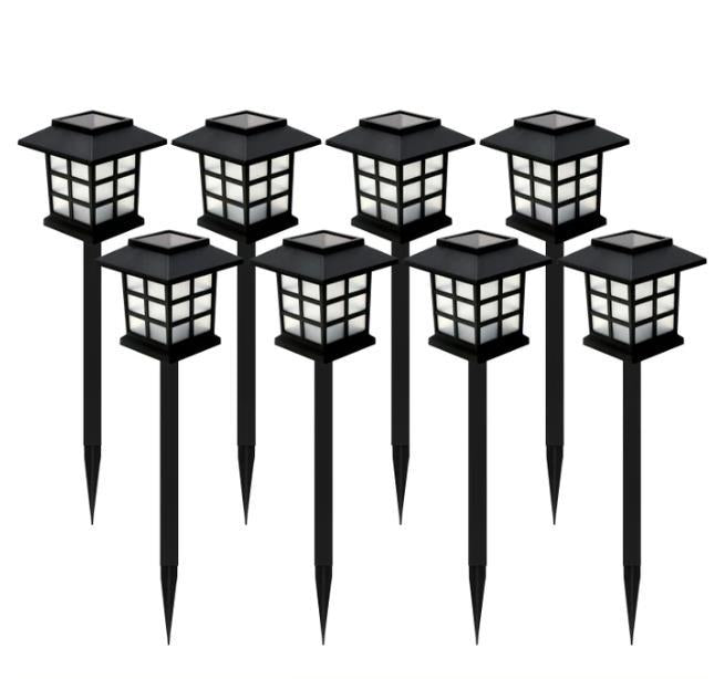 Luz Solar Led efeito poste oriental