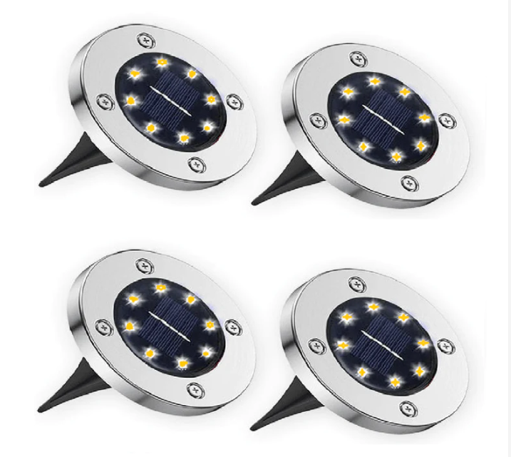 Luminária de Led Solar para Jardim e Calçadas - ECONOLUX
