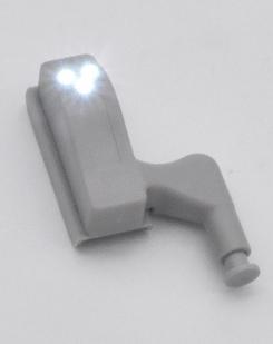 Luz de dobradiça LED luz de gabinete de toque inteligente