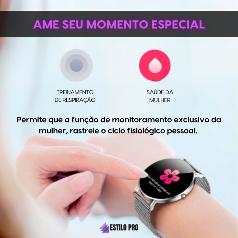 SmartWatch Feminino Elegance